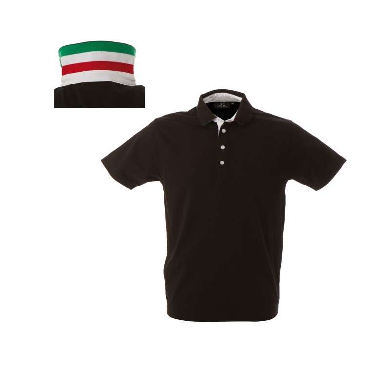 POLO RICCIONE M/C COLLETTO TRICOLORE 3289.jpg